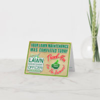 Marke "Original Lawn Enforcement Officer"