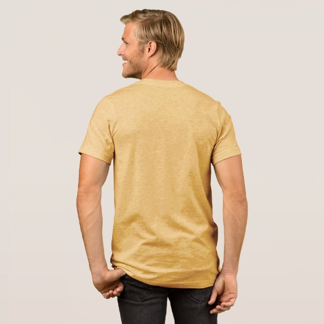 Marke Tri-Blend Shirt (Rückseite voll)