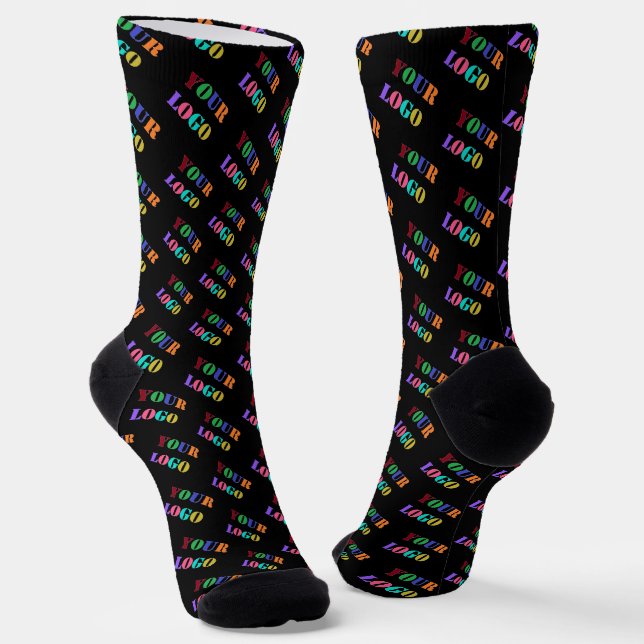 Marken-Logo Werbe-Geschäfts-Socken Beispiel Socken (Gewinkelt)