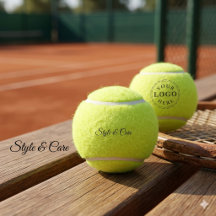 Marken-Tennisball-Werbemuster-Kunstwerk