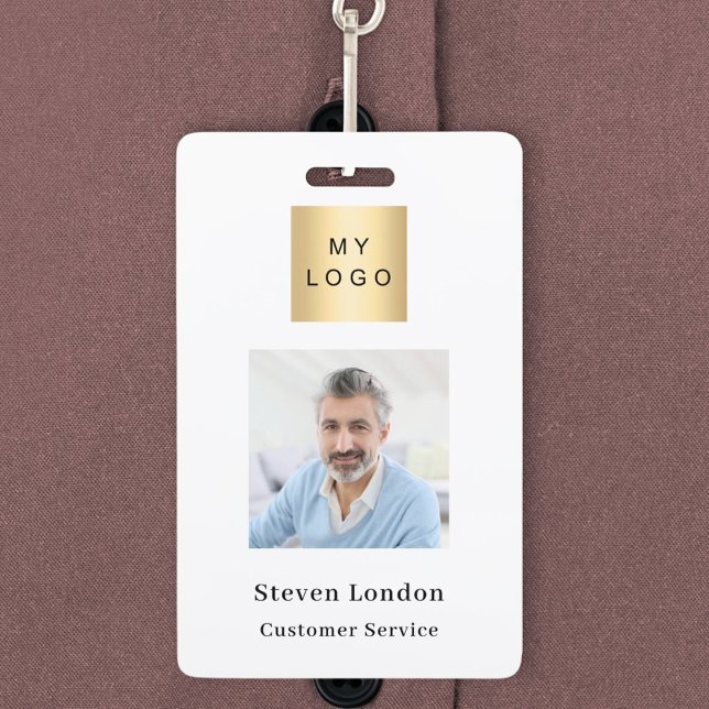 Markenbezeichnung Foto QR Geschäftslogo Ausweis (Von Creator hochgeladen)