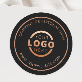 Markenbezeichnung für benutzerdefiniertes Farbwerb Runder Aufkleber