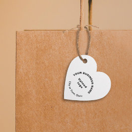 Markenbezeichnung für das weiße Herz Geschenkanhänger