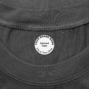 Markenbezeichnung für das "White Round Clothing La Etiketten