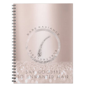 Markenbezeichnung für den Glitzer "Electrolysis Ha Notizblock