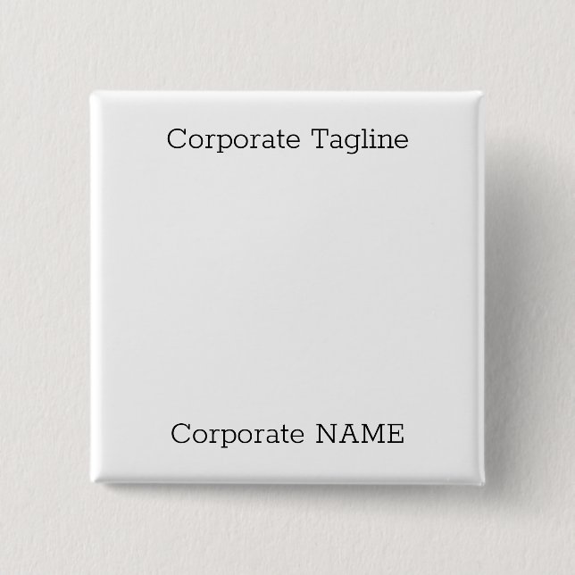 Markenbezeichnung für Firmenlogos Button (Vorderseite)