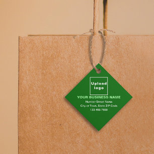 Markenbezeichnung für "Green Diamond Shape" Geschenkanhänger