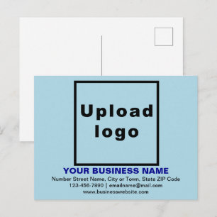 Markenbezeichnung für hellblaue Postkarte