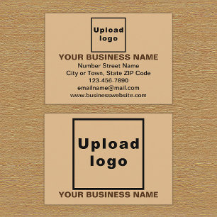 Markenbezeichnung für hellbraunes Rechteck Begleitkarte
