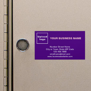 Markenbezeichnung für kleine magnetische Lila Kart Magnetische Visitenkarte
