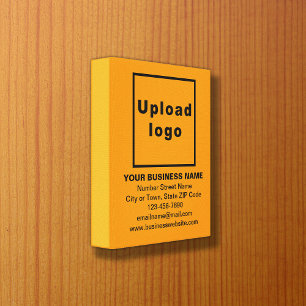 Markenbezeichnung für Orange Color Canvas Print Leinwanddruck