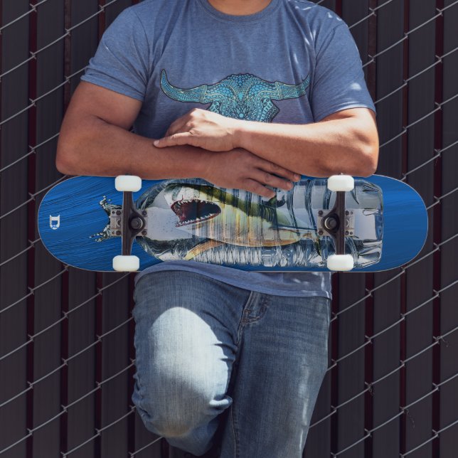 Markenbezeichnung "Predator gefangen" Skateboard (Außenbereich 3)