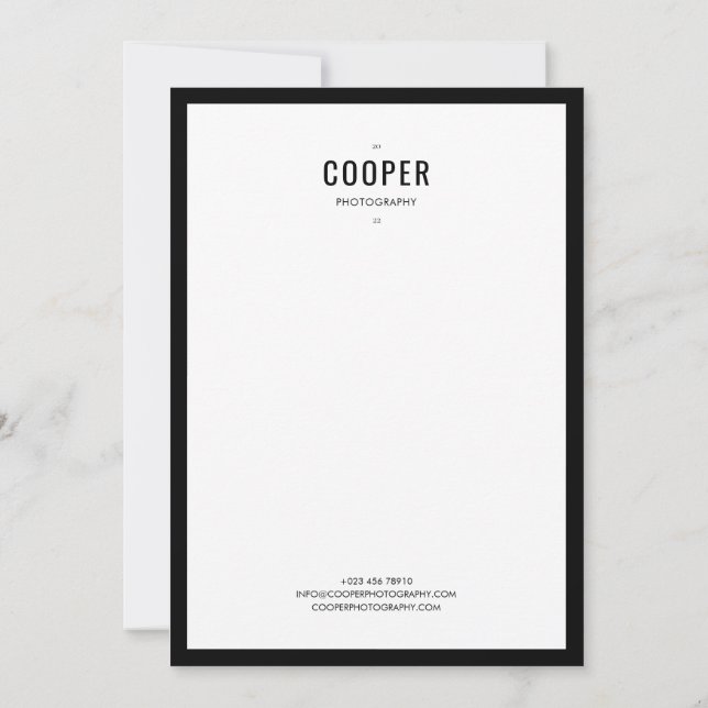 Markenbezeichnungen für Schwarz-weiße Fotografie (Rückseite)