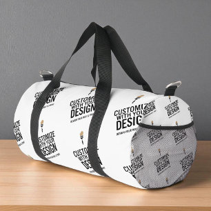Markenbezogene individuelle minimalistische person duffle bag