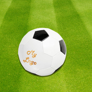 Markenfarbe des Firmenlogos Fußball