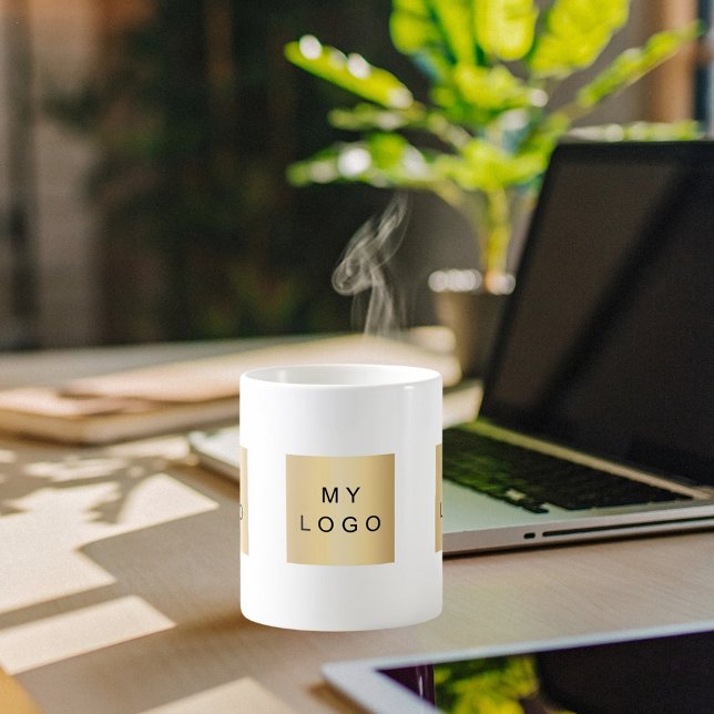 Markenfarbe des Firmenlogos Kaffeetasse (Von Creator hochgeladen)