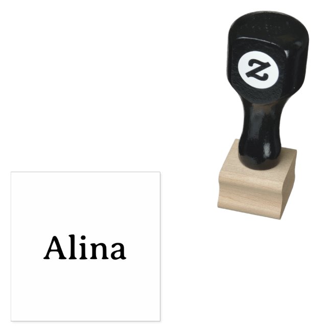 Markenförderung 1" x 1" gummistempel (Stempel)
