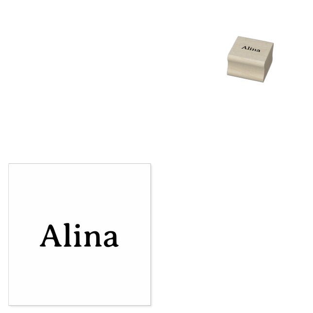 Markenförderung 1" x 1" gummistempel (Stempel)