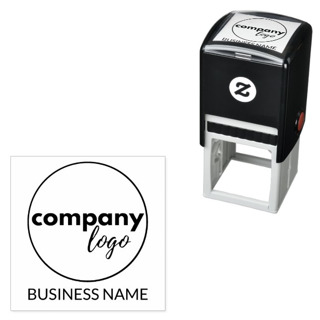 MARKENFÖRDERUNG "berufliches GESCHÄFTSLOGIEN" Permastempel (Beispiel)