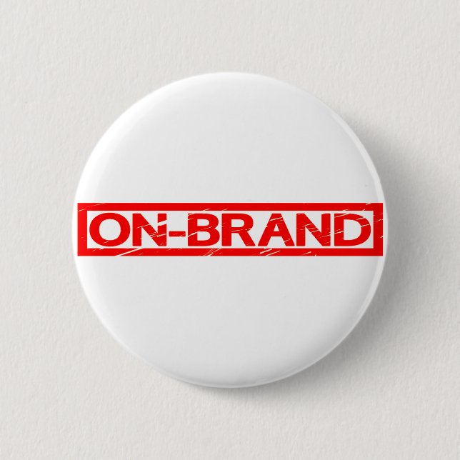 Markenfreie Briefmarke Button (Vorderseite)