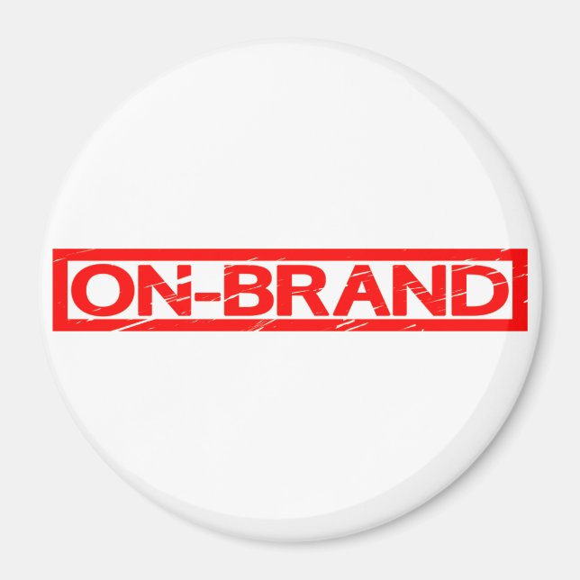 Markenfreie Briefmarke Magnet (Vorne)