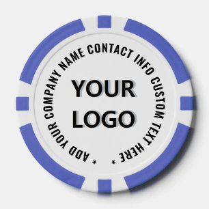 Markenlogo-Design für Poker-Chips mit individuelle Pokerchips