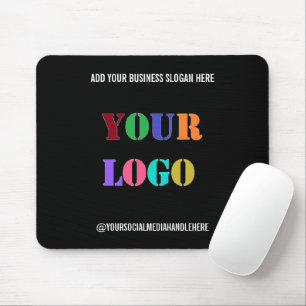 Markenlogo Werbe-Mauspad Beispiel Mousepad