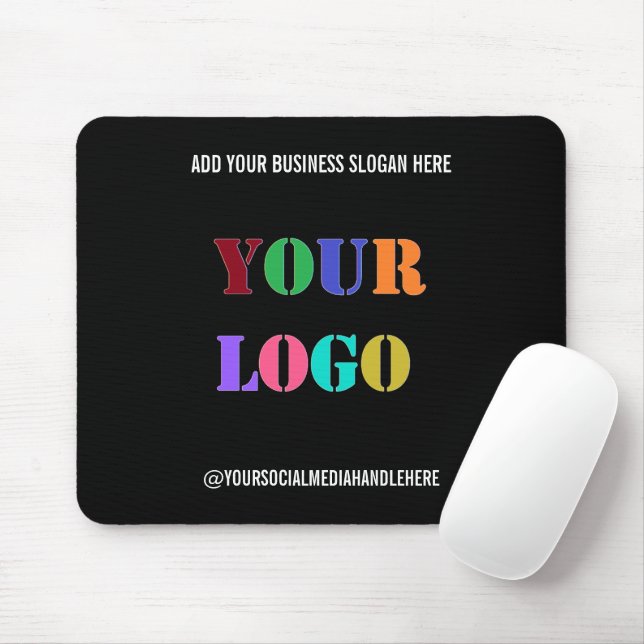 Markenlogo Werbe-Mauspad Beispiel Mousepad (Mit Mouse)