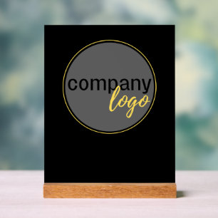 MARKENMARKETING FÜR berufliches UNTERNEHMENSLOGO Acrylschild