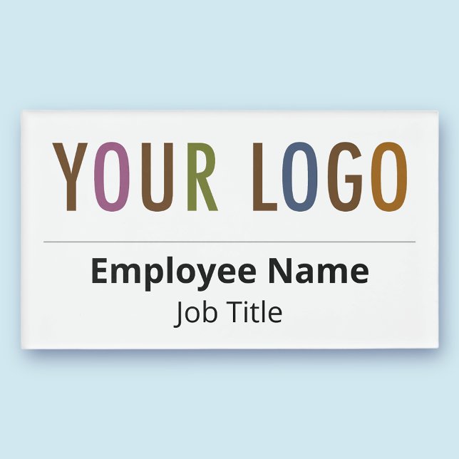 Markenname für Acryl, Magnetic Custom Business Log Namenschild (MISOOK Large Name Tag)