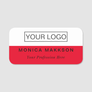 Markenname für Plastikkarten - Logo für Magnetic o Namensschild