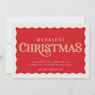 MARKENUNTERNEHMENGESCHÄFT Frohe Weihnachten rot