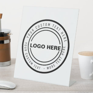 Markenwerbung Sockelschild