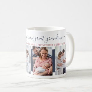 Markenzeichen Funkelnd neue Urgroßmutter 4 Foto in Kaffeetasse