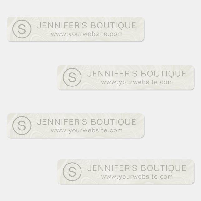 Markenzeichen für Firmennamen Kleidung Etiketten (Gruppe)