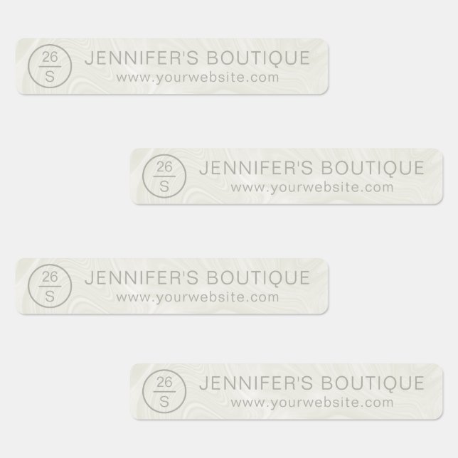 Markenzeichen für Firmennamen Kleidung Etiketten (Gruppe)