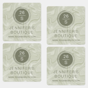 Markenzeichen für Firmennamen Kleidung Etiketten