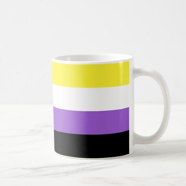 Markenzeichen für nicht-binäre Prix Kaffeetasse (Rechts)