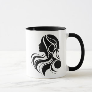 Markenzeichen für Werbematerial für die neueste Ta Tasse