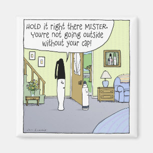 "Marker Mamas" Funny Cartoon Magnet