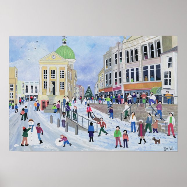 Market Jew Street Penzance Poster (Vorne)