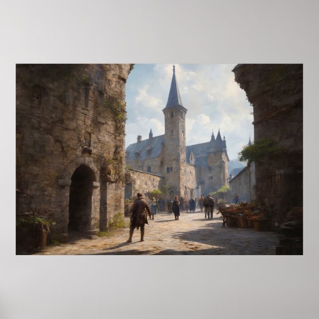 Market Lane Poster (Vorne)