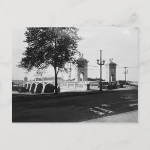 Market St. Bridge Wilkes-Barre Pa. Postkarte