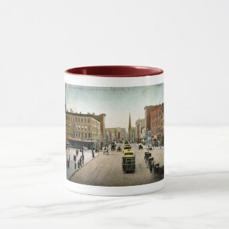 Market St., Newark NJ 1909 Vintage Tasse