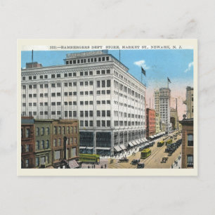 Market St., Newark NJ Vintage  Postkarte