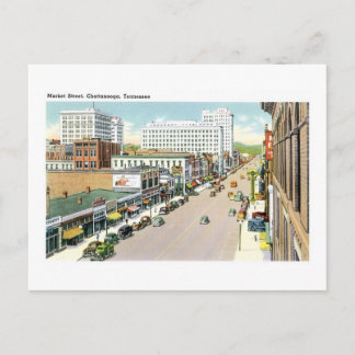 Market Street, Chattanooga, Tennessee (2) Postkarte