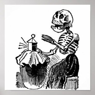 "Market Woman" um die frühen 1900er Jahre MEXICO. Poster