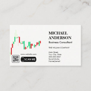 Marketing Consulting   Diagramm   QR-Code Visitenkarte