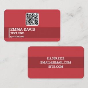 Marketing Direct Sale Custom QR Visitenkarte