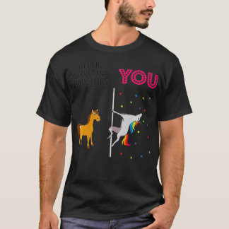 Marketing-Direktor Lustiges Einhorn Premium  T-Shirt